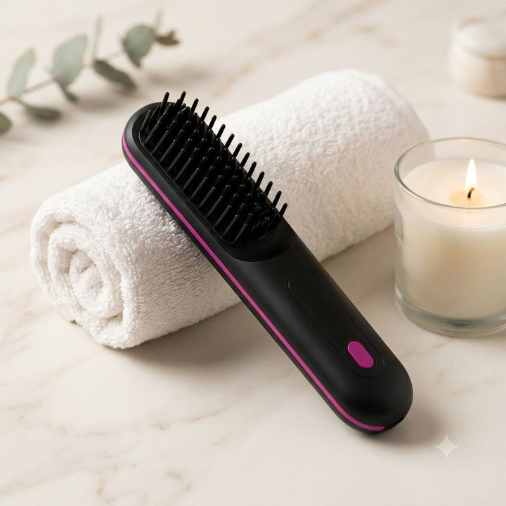 BeautyHair™ GoBrush Pro – La Spazzola Lisciante Senza Fili