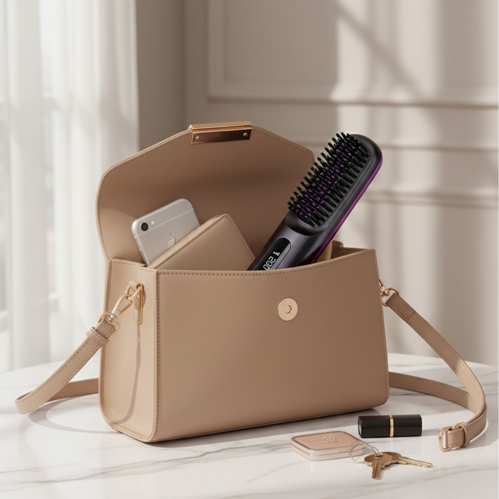BeautyHair™ GoBrush Pro – La Spazzola Lisciante Senza Fili